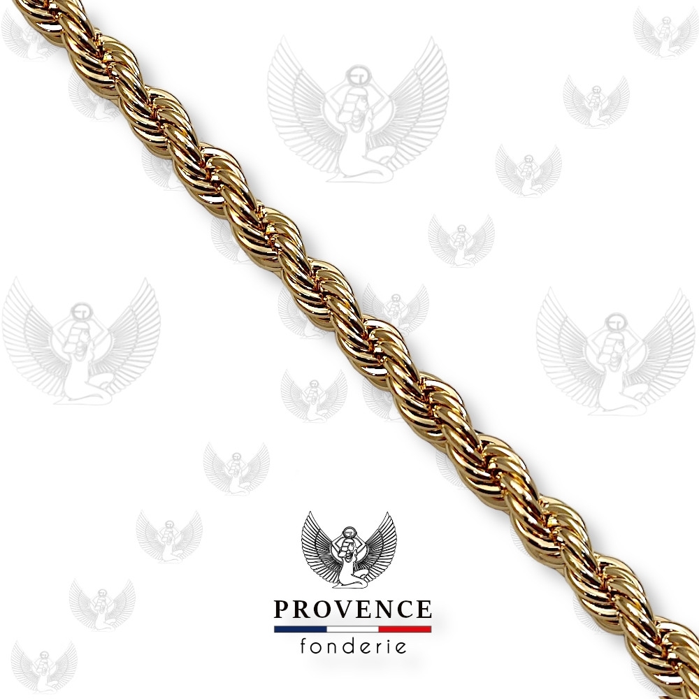 Chaîne corde torsadée Ø4.7mm au mètre